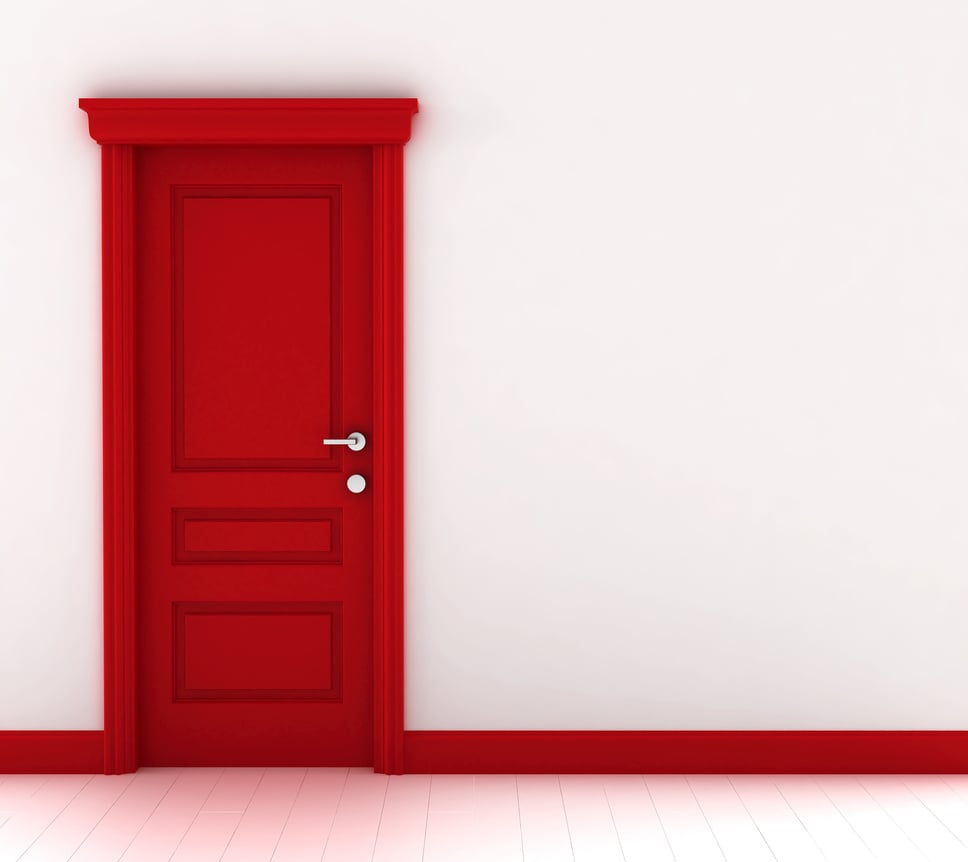 Red door